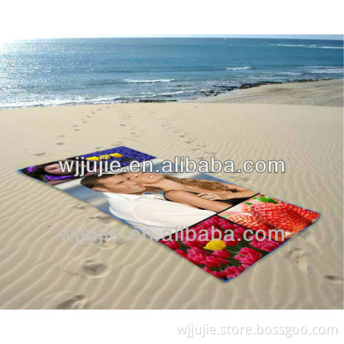 custom printed beach towel
